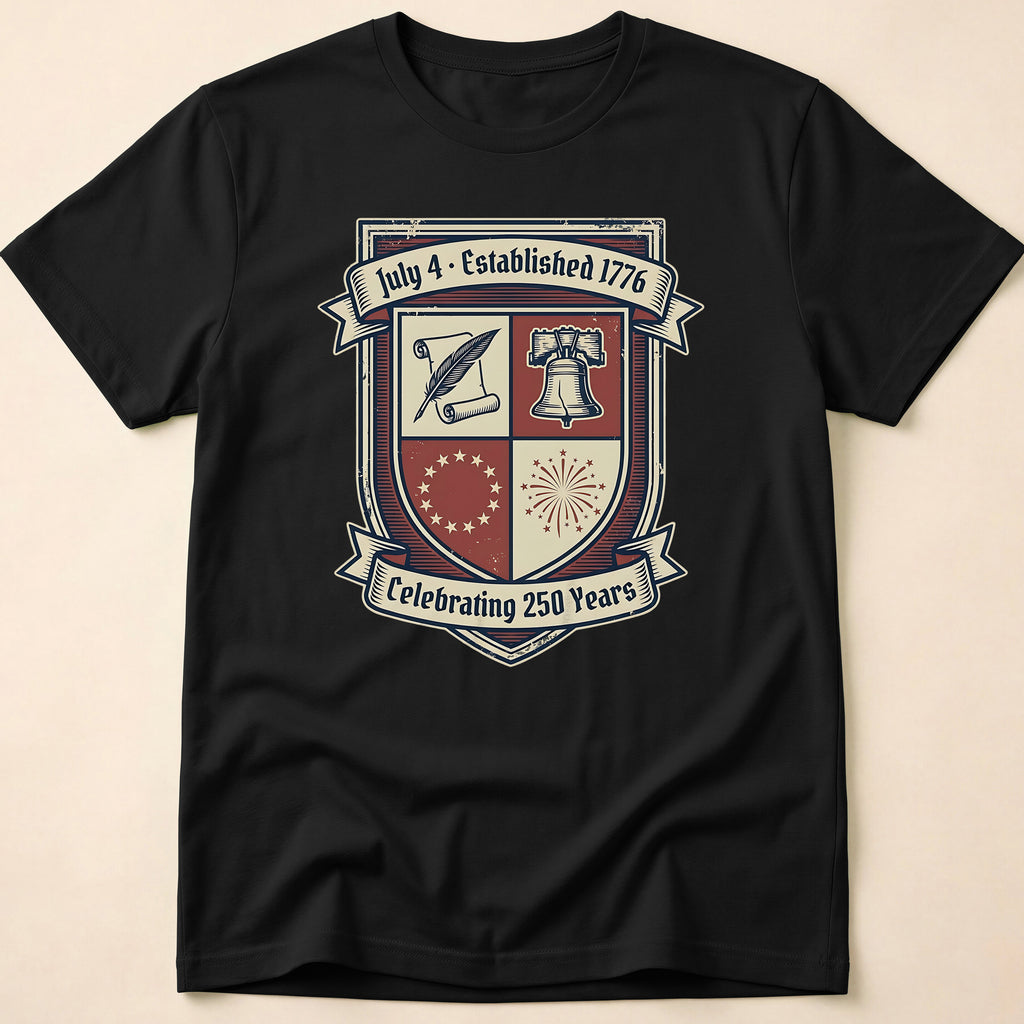 Vintage America 250th Anniversary July 4 T-Shirt