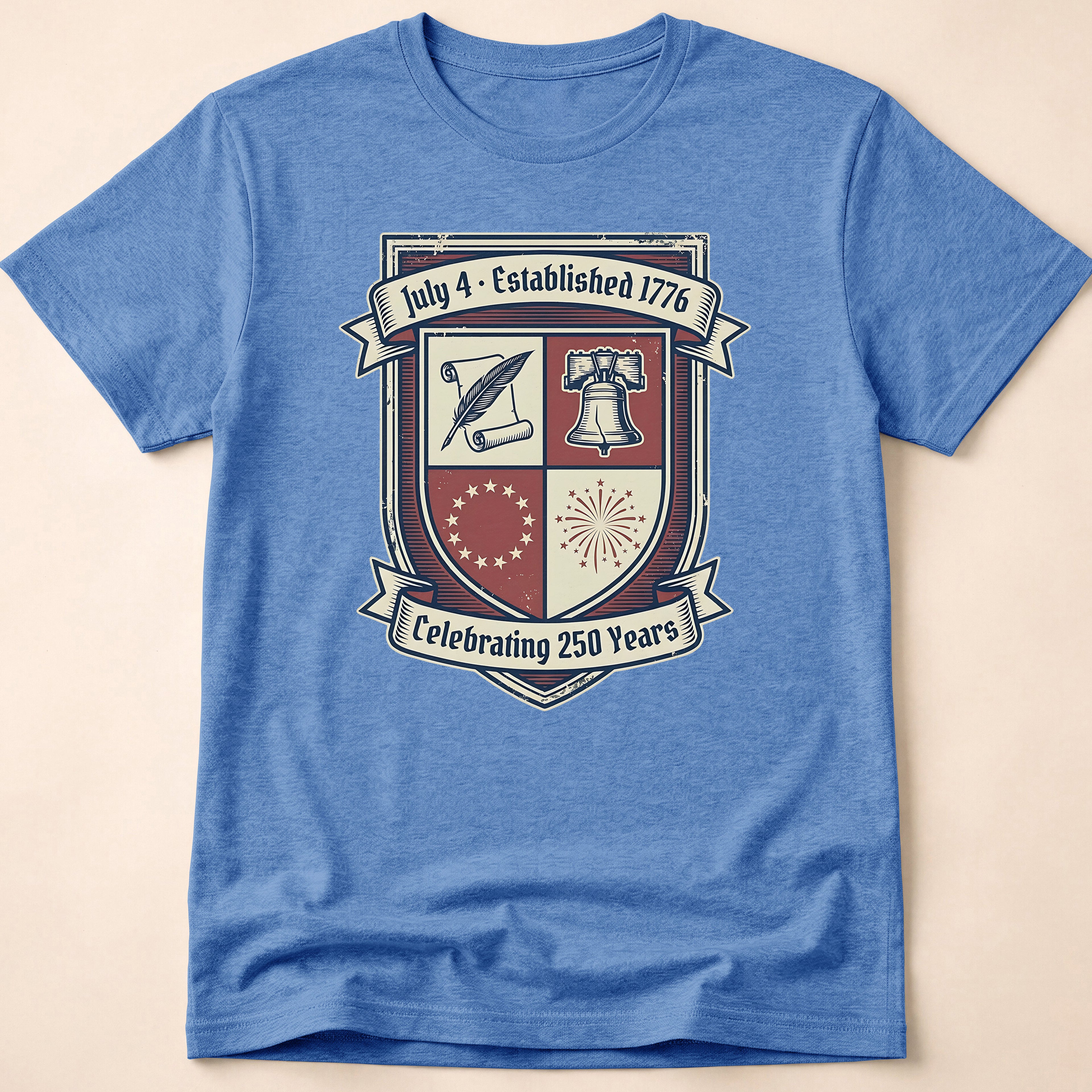Vintage America 250th Anniversary July 4 T-Shirt
