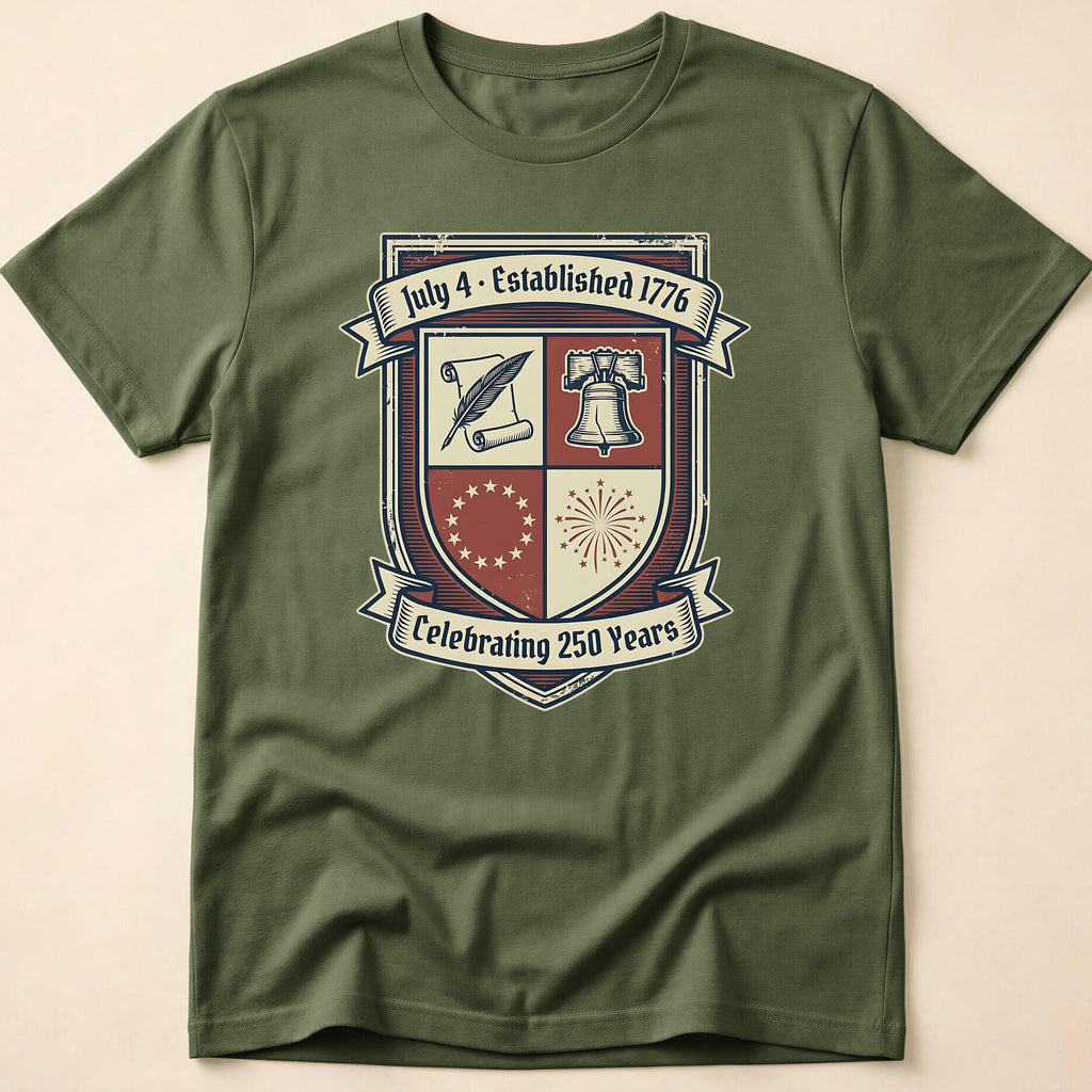 Vintage America 250th Anniversary July 4 T-Shirt