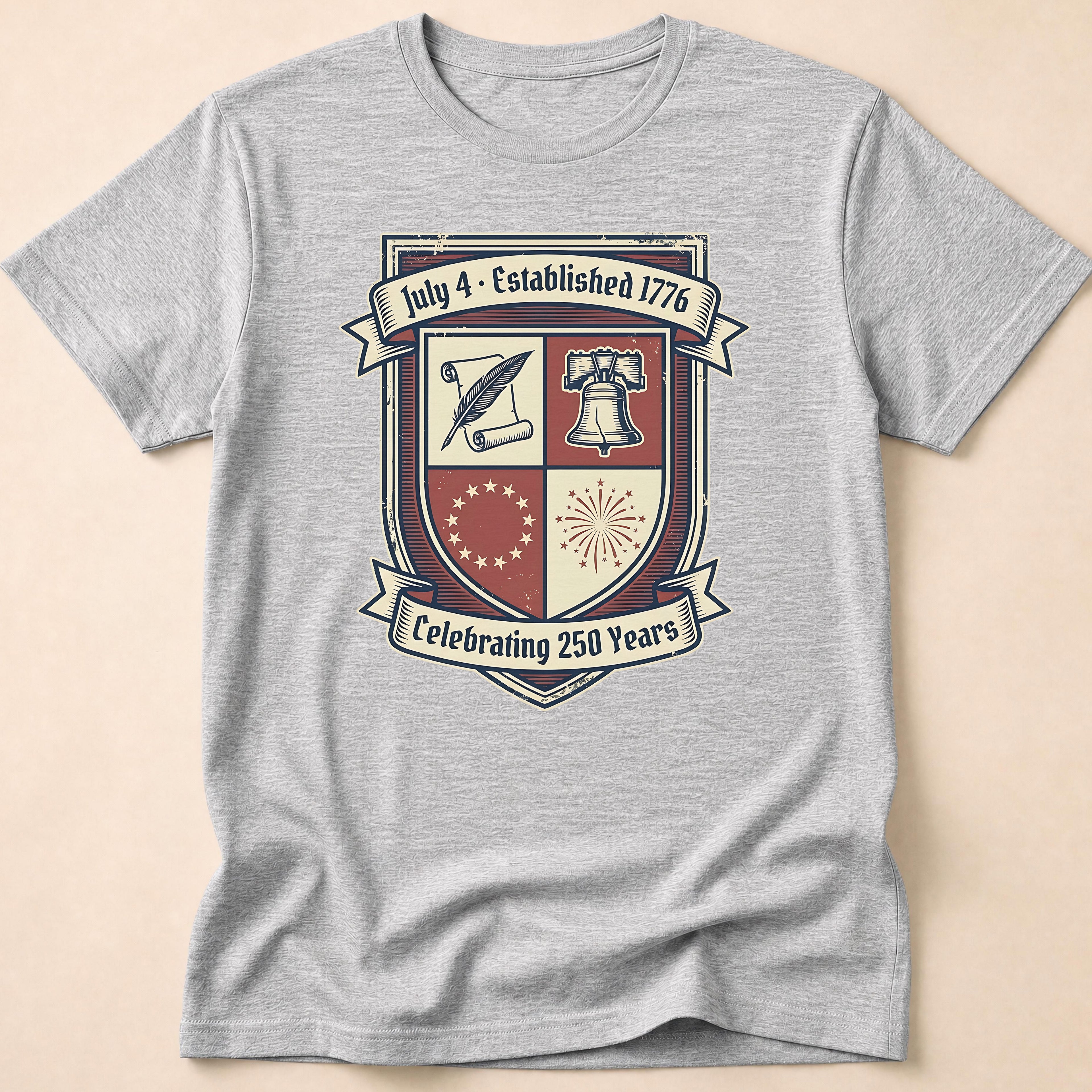 Vintage America 250th Anniversary July 4 T-Shirt