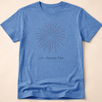 1776 Forever Free Fireworks Patriotic T-Shirt