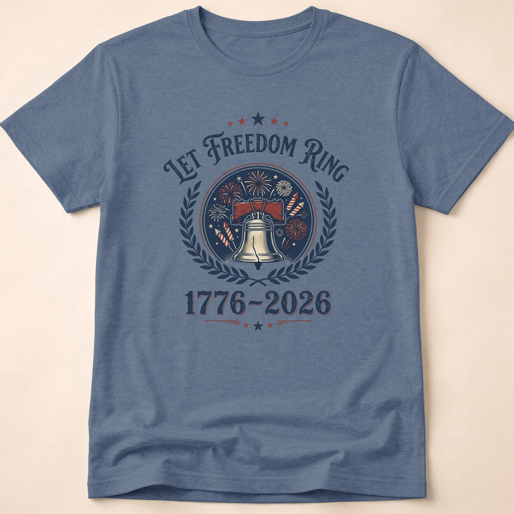 Let Freedom Ring Vintage Liberty Bell 2026 T-Shirt