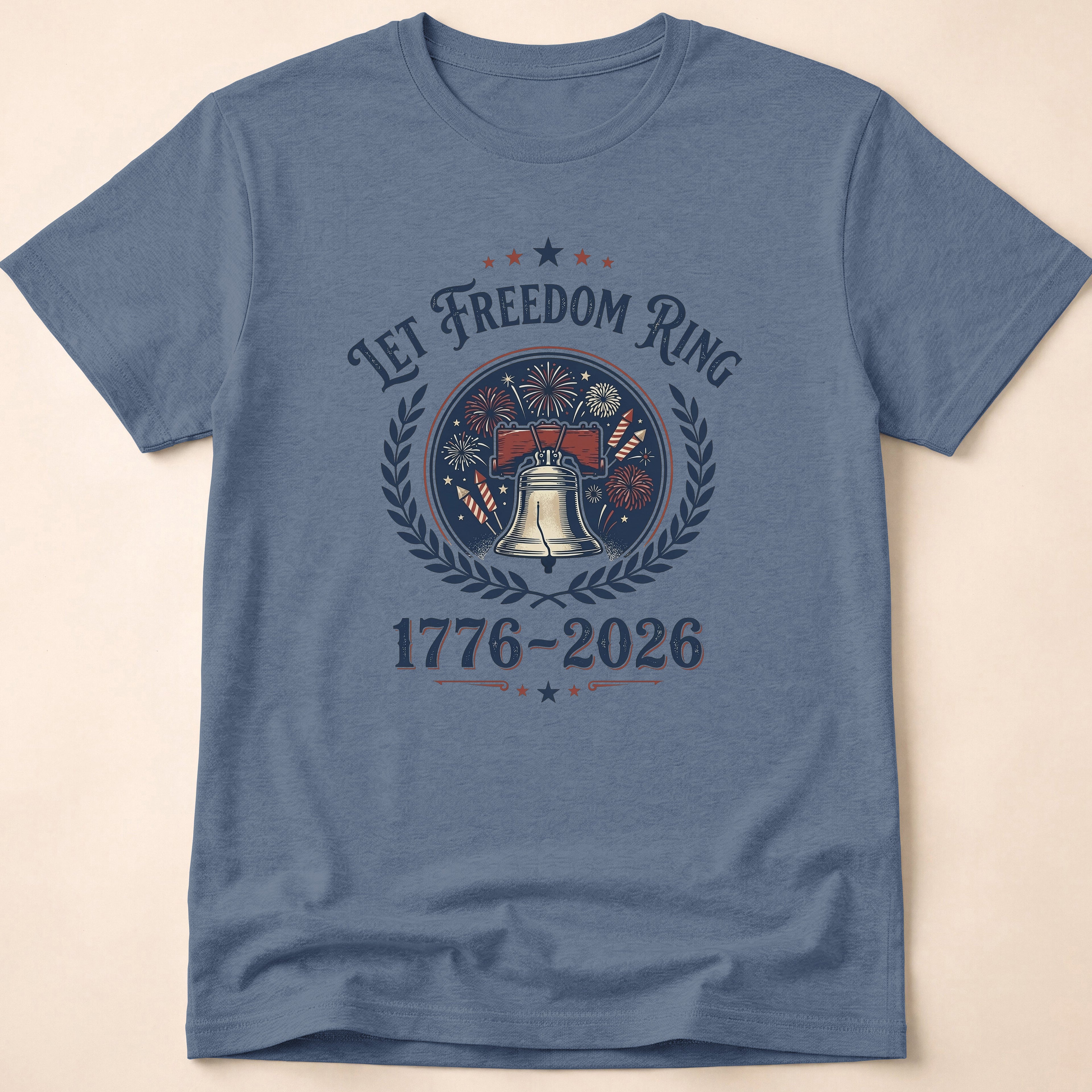 Let Freedom Ring Vintage Liberty Bell 2026 T-Shirt