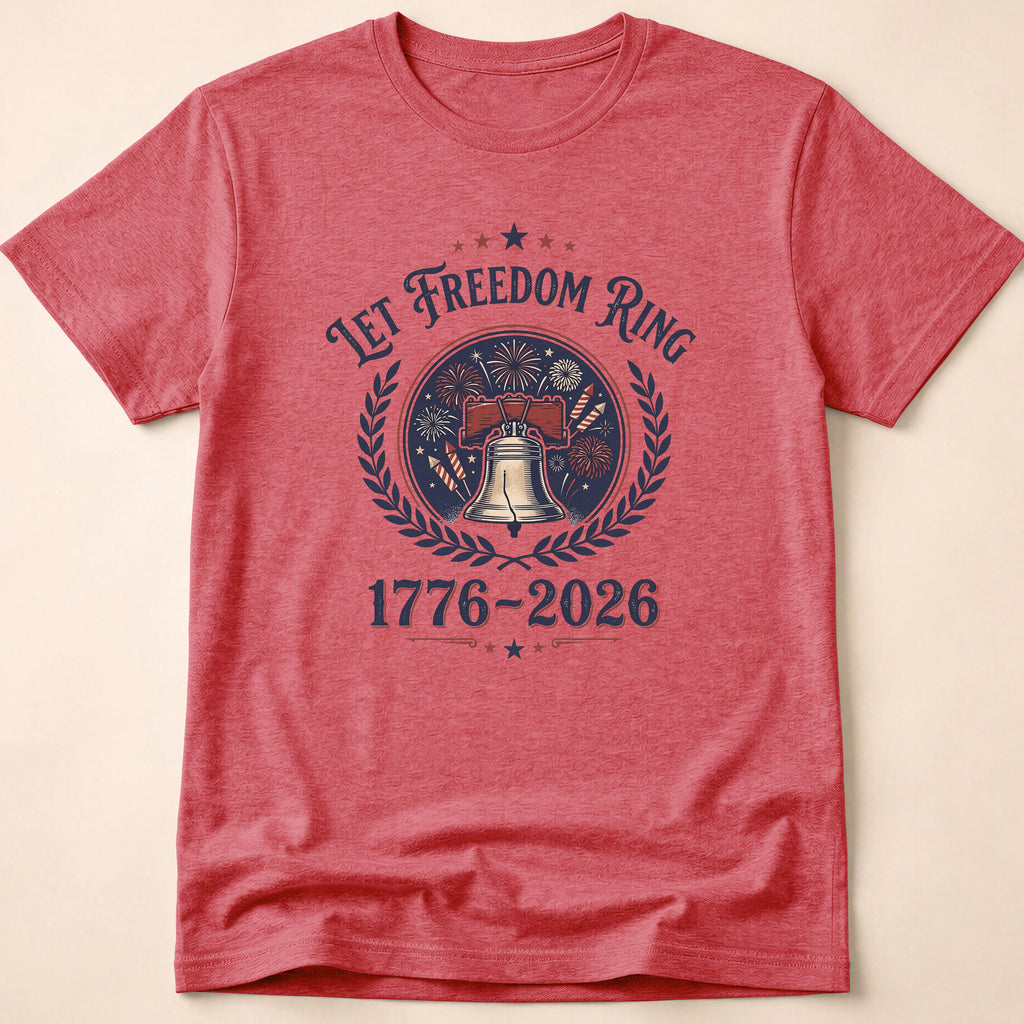 Let Freedom Ring Vintage Liberty Bell 2026 T-Shirt