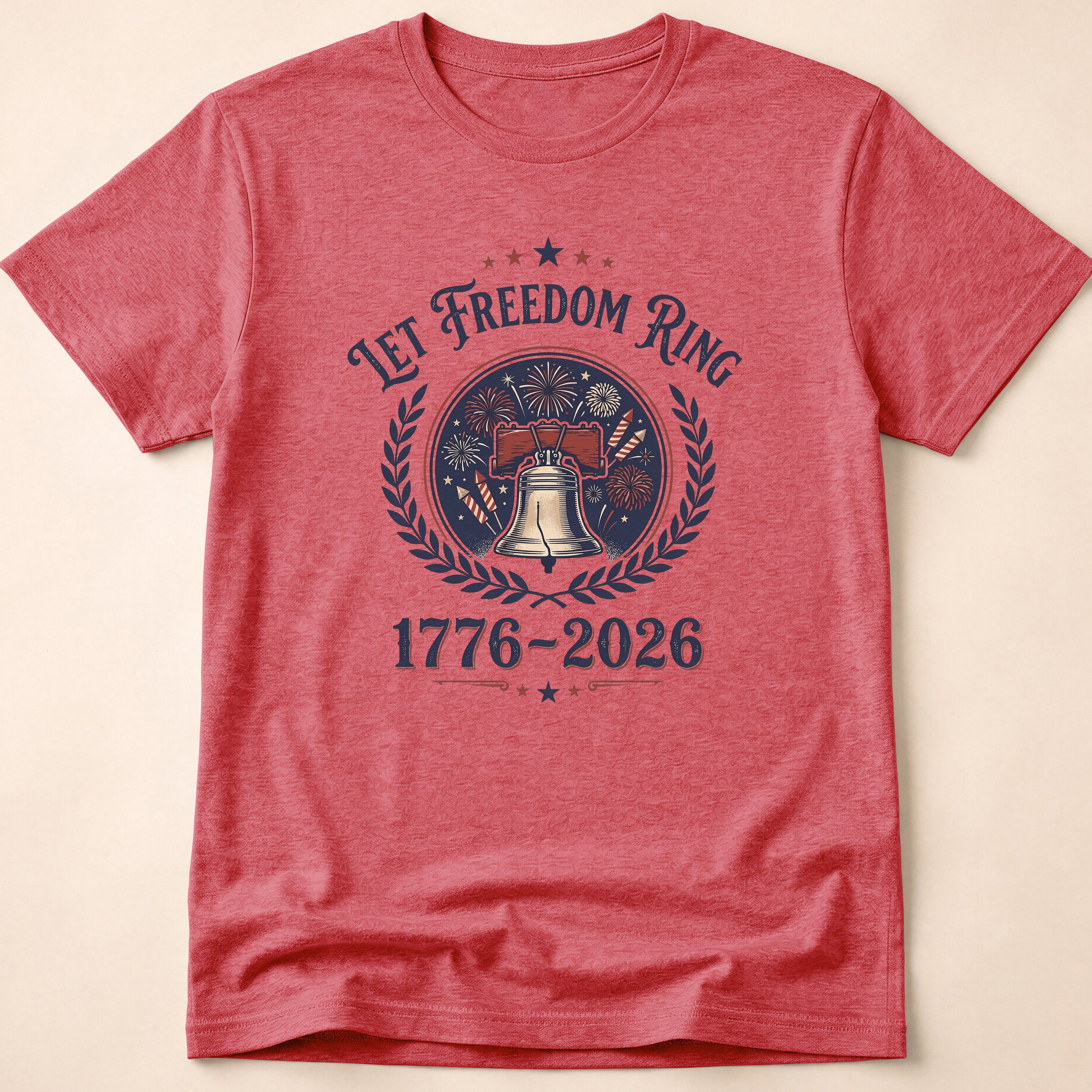 Let Freedom Ring Vintage Liberty Bell 2026 T-Shirt