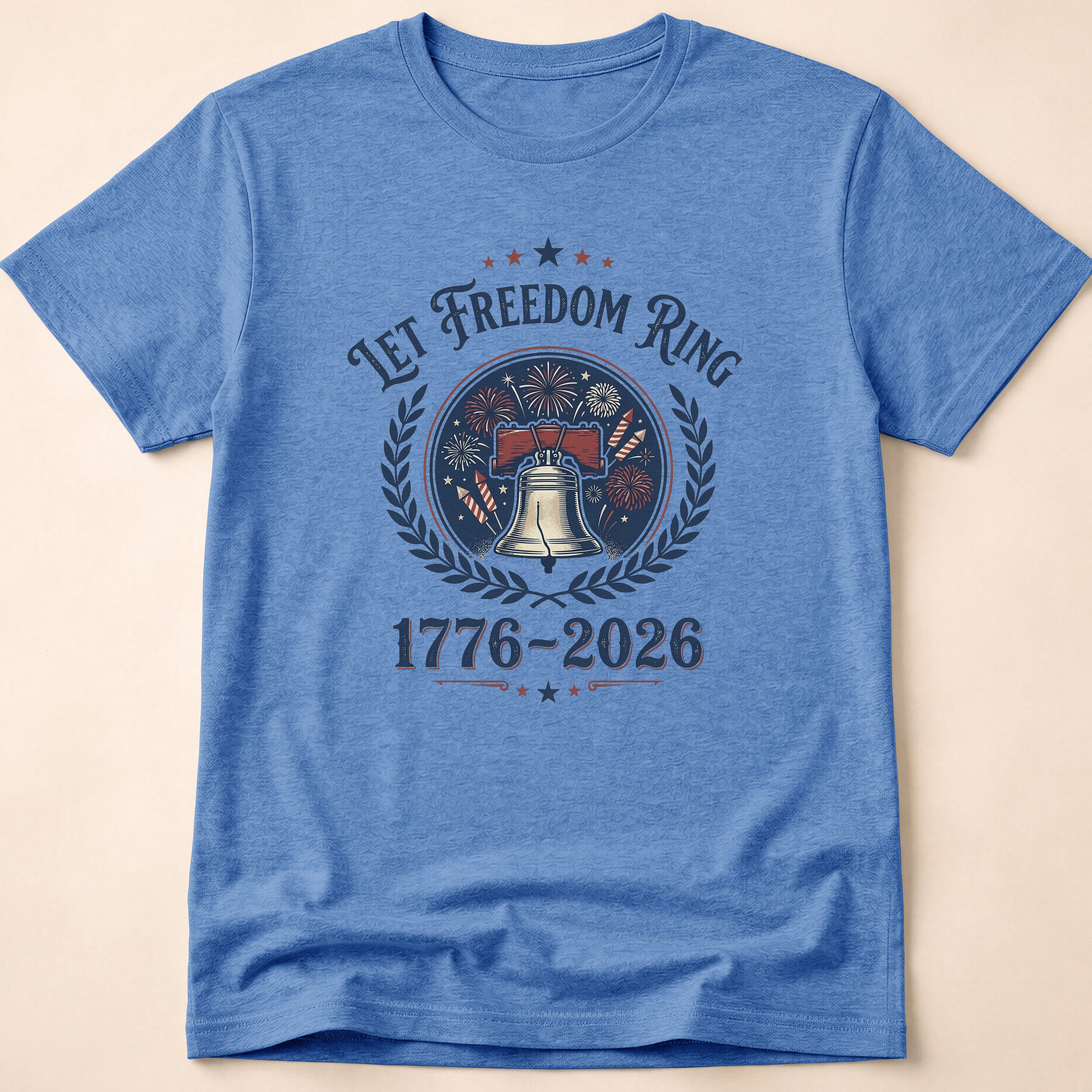 Let Freedom Ring Vintage Liberty Bell 2026 T-Shirt