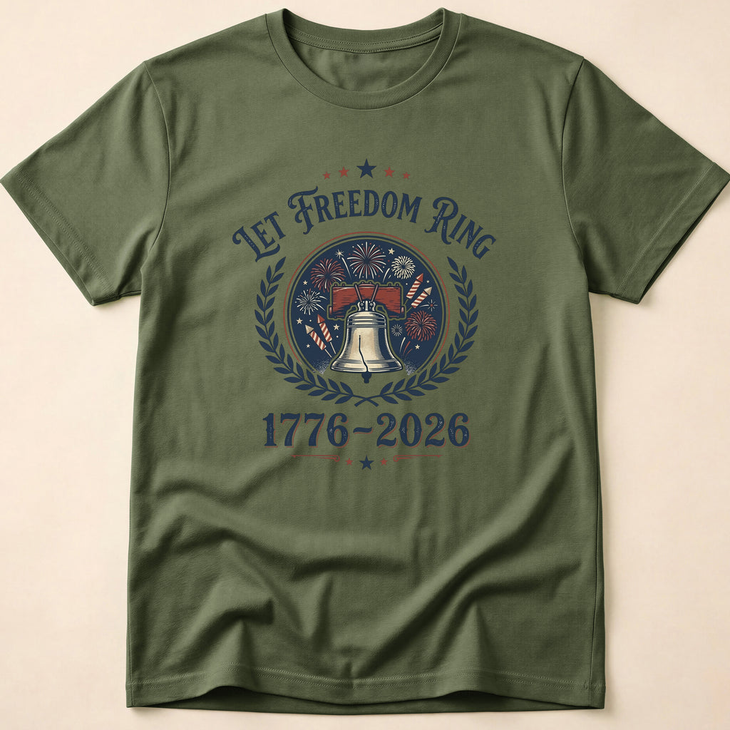 Let Freedom Ring Vintage Liberty Bell 2026 T-Shirt