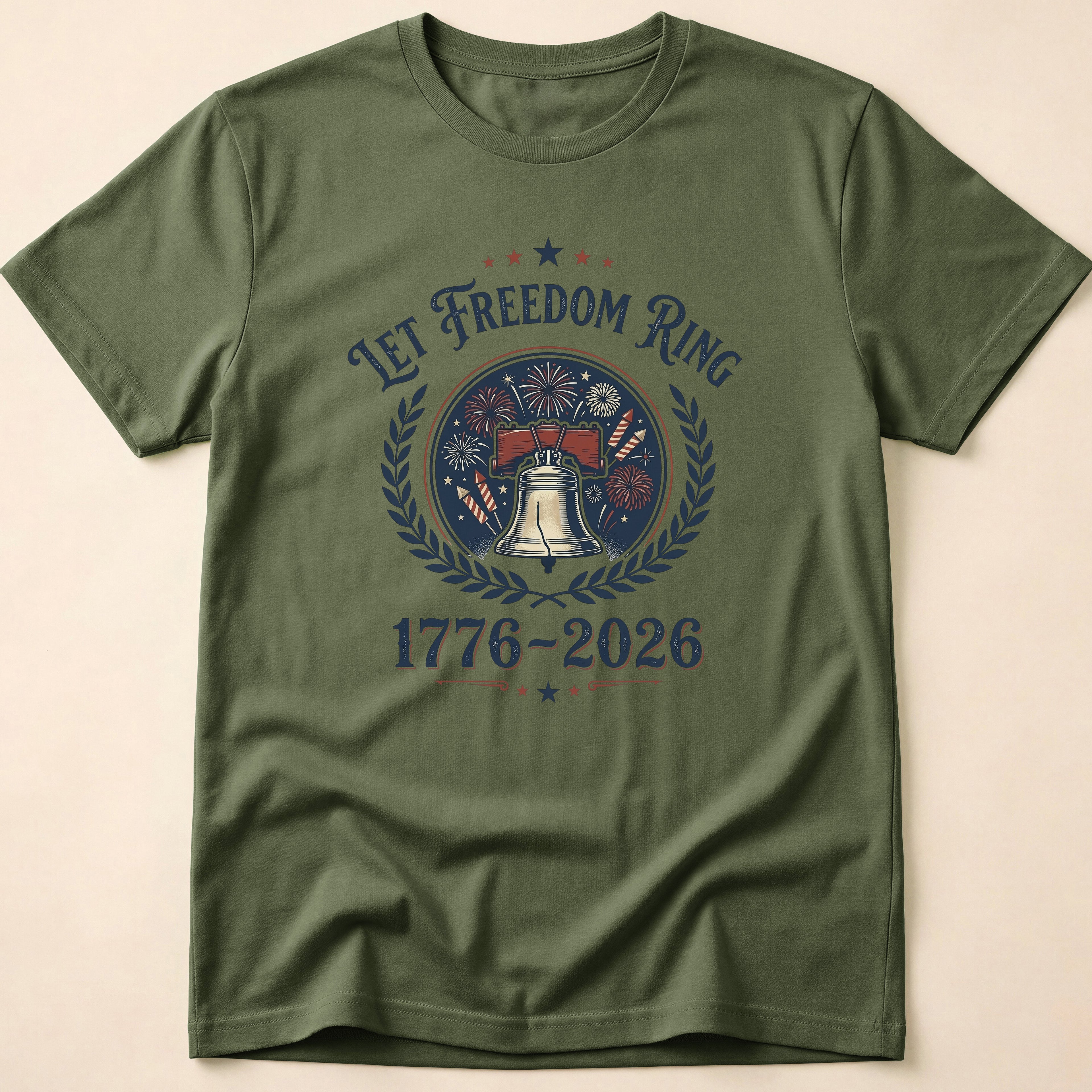 Let Freedom Ring Vintage Liberty Bell 2026 T-Shirt