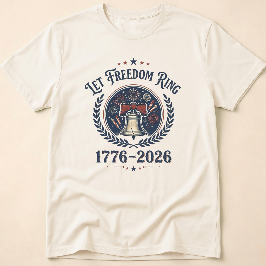 Let Freedom Ring Vintage Liberty Bell 2026 T-Shirt