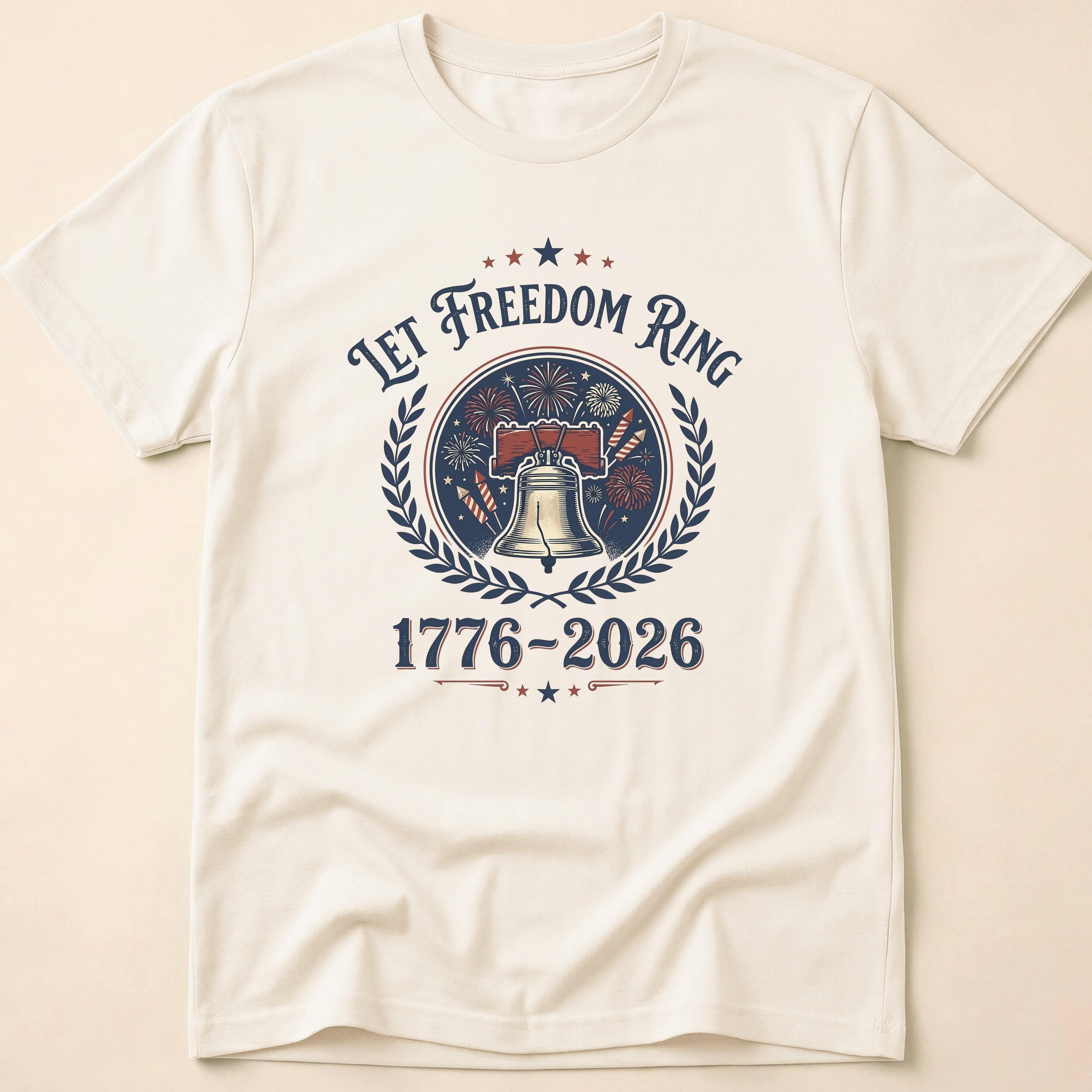 Let Freedom Ring Vintage Liberty Bell 2026 T-Shirt