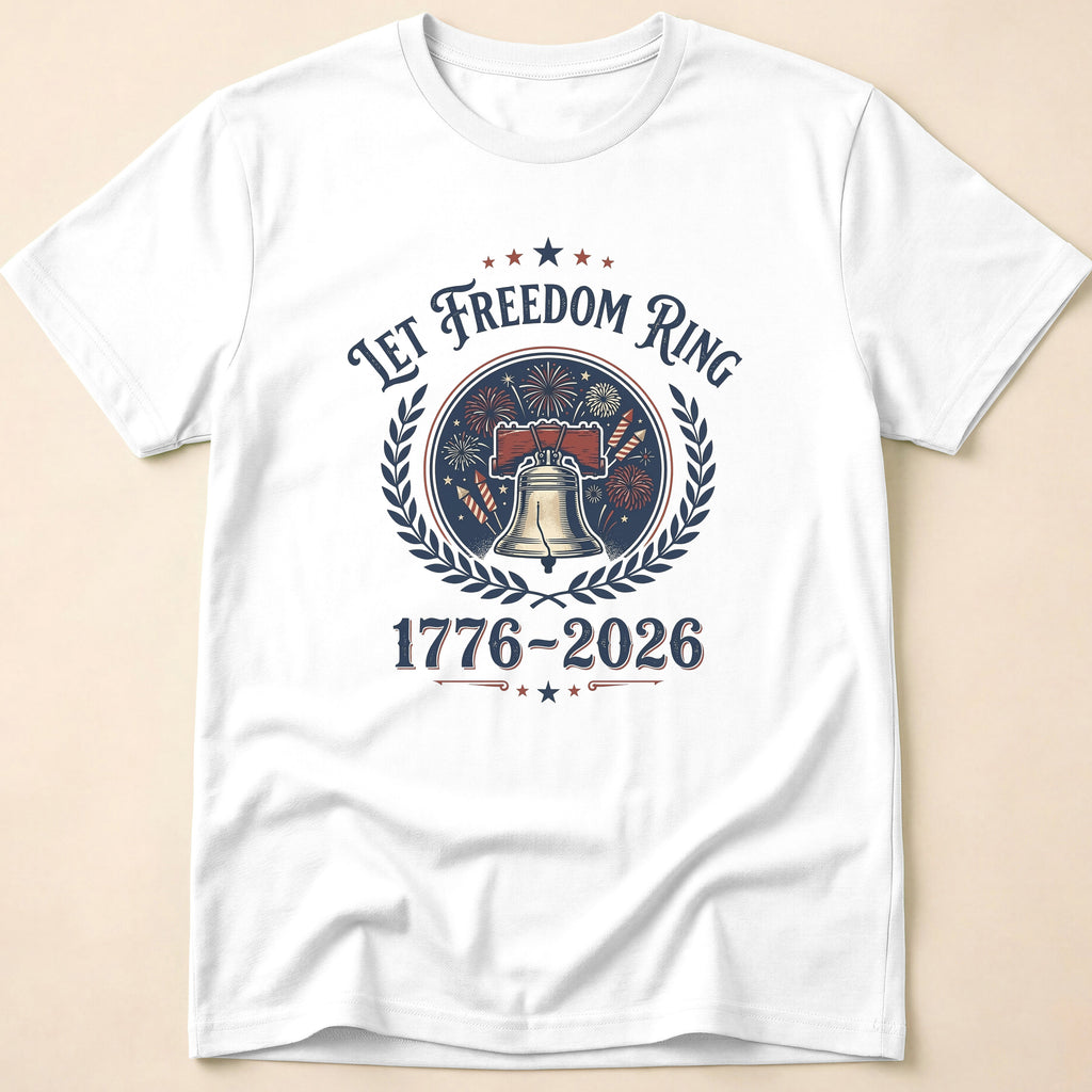 Let Freedom Ring Vintage Liberty Bell 2026 T-Shirt