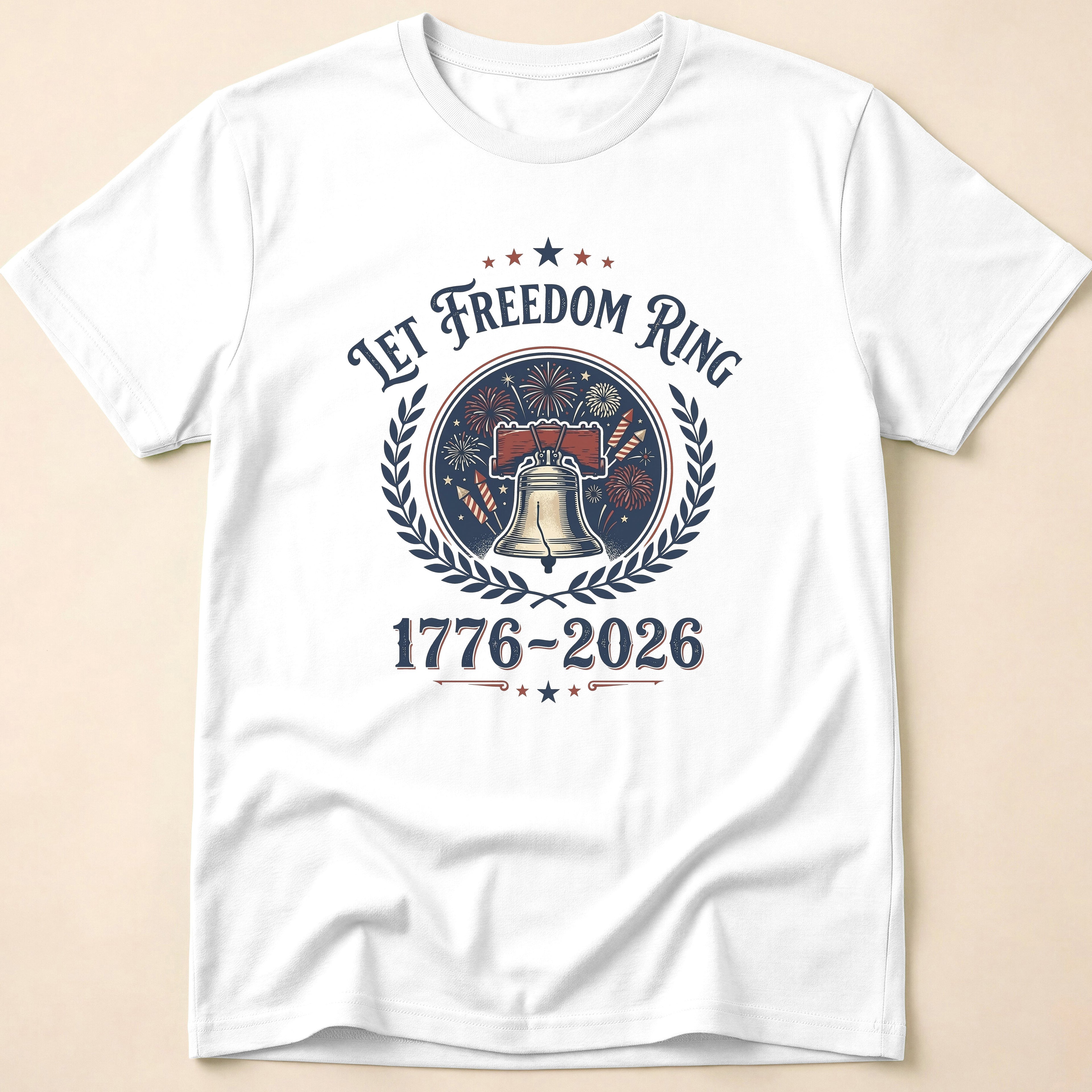 Let Freedom Ring Vintage Liberty Bell 2026 T-Shirt