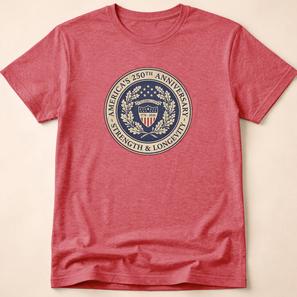 Vintage America 250th Anniversary Strength Seal T-Shirt
