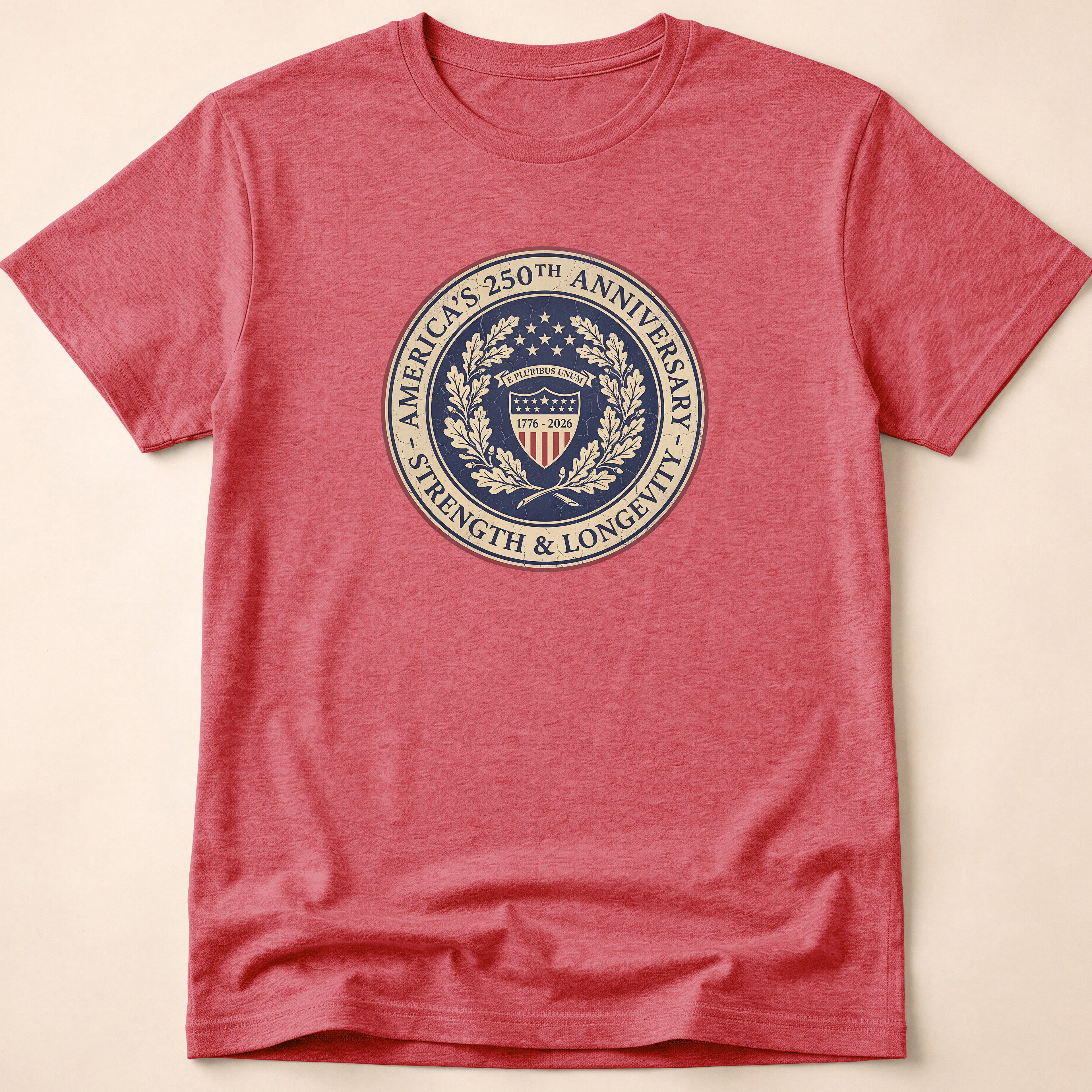 Vintage America 250th Anniversary Strength Seal T-Shirt