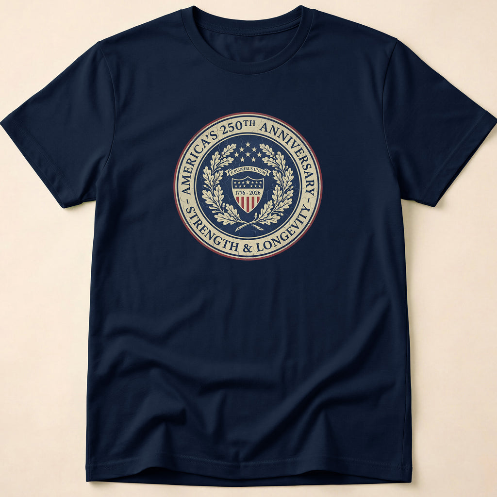 Vintage America 250th Anniversary Strength Seal T-Shirt