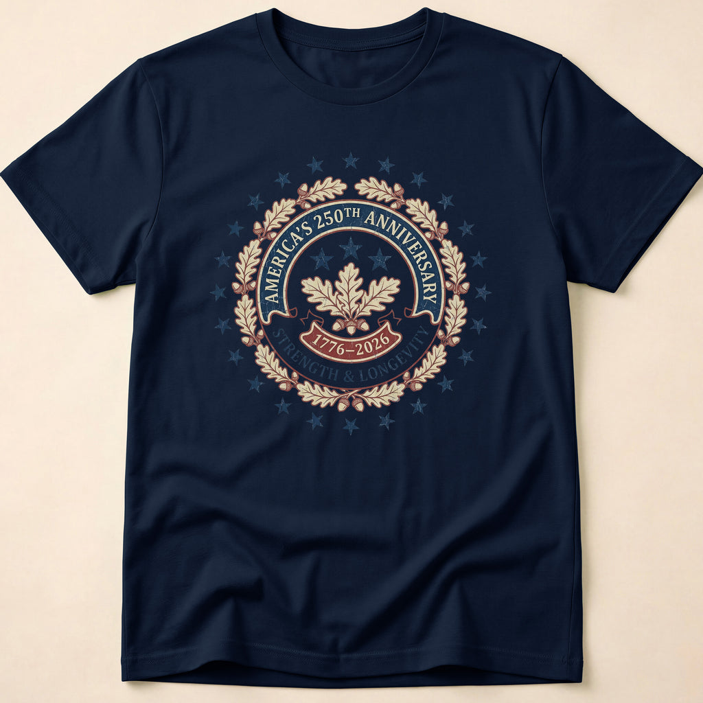 America 250th Anniversary Strength And Longevity T-Shirt