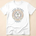 Vintage 250 Years Free Liberty Bell T-Shirt
