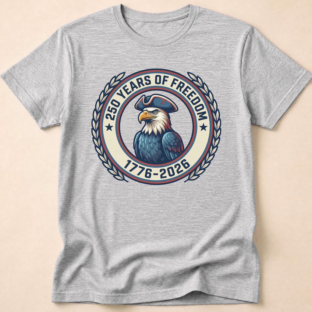 250 Years Of Freedom Colonial Eagle T-Shirt