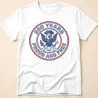 250 Years Proud And Free Eagle T-Shirt