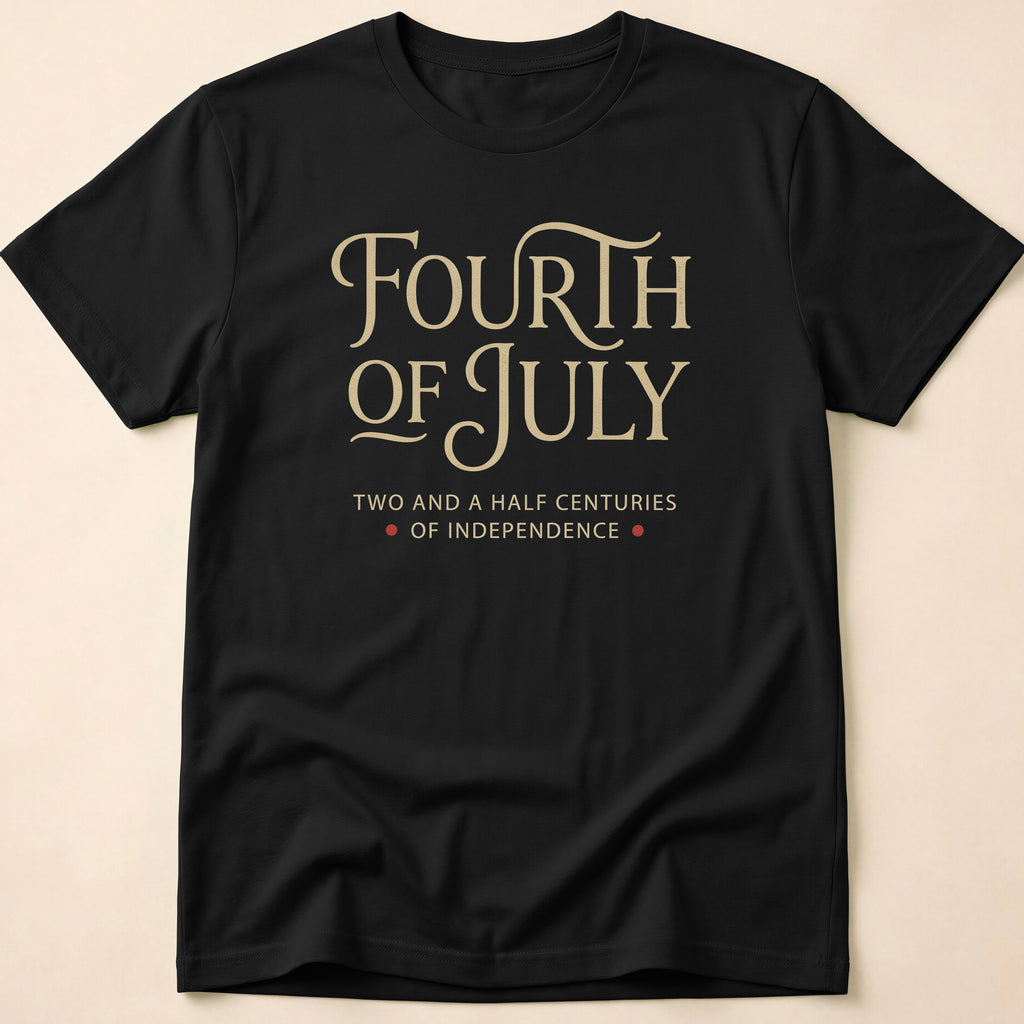 Elegant Fourth Of July 250 Years T-Shirt