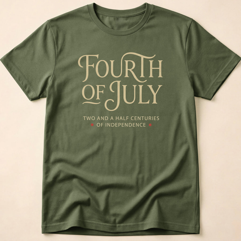 Elegant Fourth Of July 250 Years T-Shirt