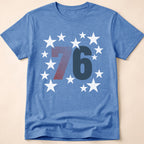 Vintage Spirit Of 76 Stars Patriotic T-Shirt