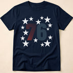 Vintage Spirit Of 76 Stars Patriotic T-Shirt