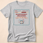 8-Bit Gamer Achievement Unlocked 1776 T-Shirt