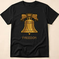 8-Bit Pixel Art Liberty Bell Freedom T-Shirt