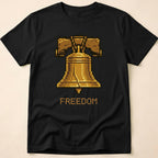 8-Bit Pixel Art Liberty Bell Freedom T-Shirt