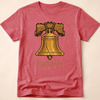 8-Bit Pixel Art Liberty Bell Freedom T-Shirt