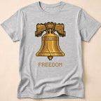 8-Bit Pixel Art Liberty Bell Freedom T-Shirt