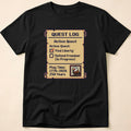 8-Bit Gamer America 250 Quest Log T-Shirt