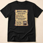 8-Bit Gamer America 250 Quest Log T-Shirt