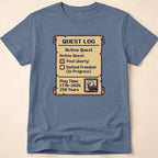 8-Bit Gamer America 250 Quest Log T-Shirt