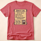 8-Bit Gamer America 250 Quest Log T-Shirt