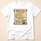 8-Bit Gamer America 250 Quest Log T-Shirt