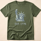 8-Bit Retro Statue Of Liberty 1776 T-Shirt