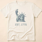 8-Bit Retro Statue Of Liberty 1776 T-Shirt