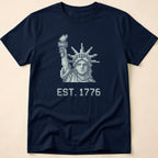 8-Bit Retro Statue Of Liberty 1776 T-Shirt
