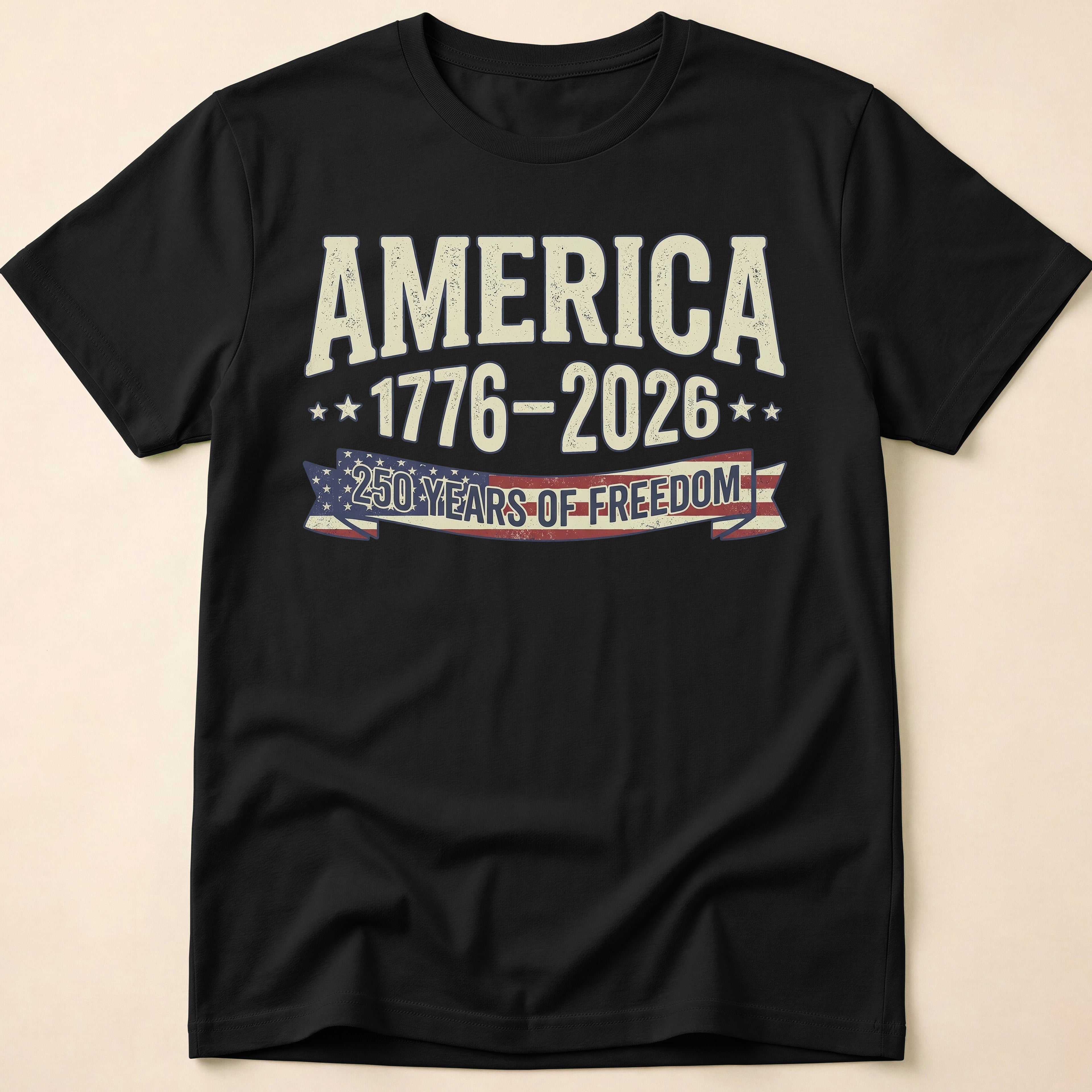 Vintage America 250 Years Of Freedom T-Shirt