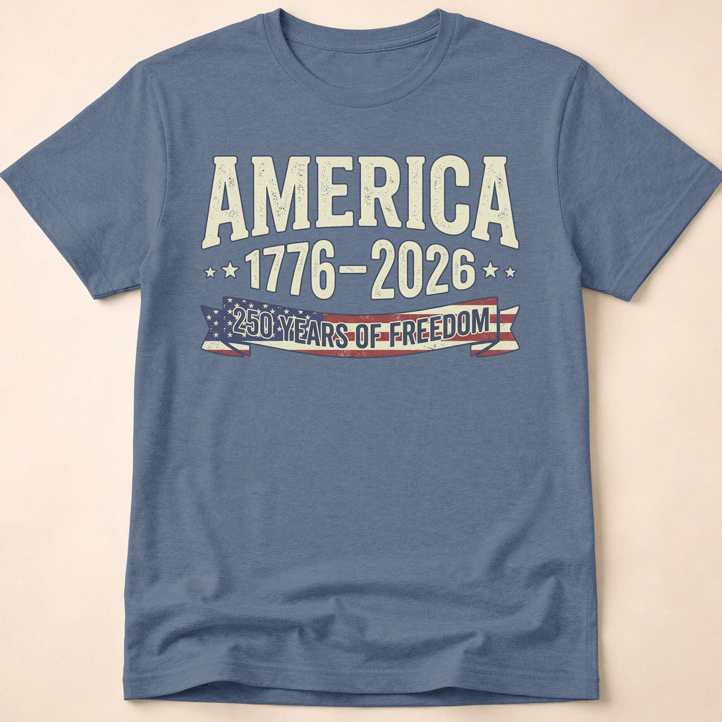 Vintage America 250 Years Of Freedom T-Shirt
