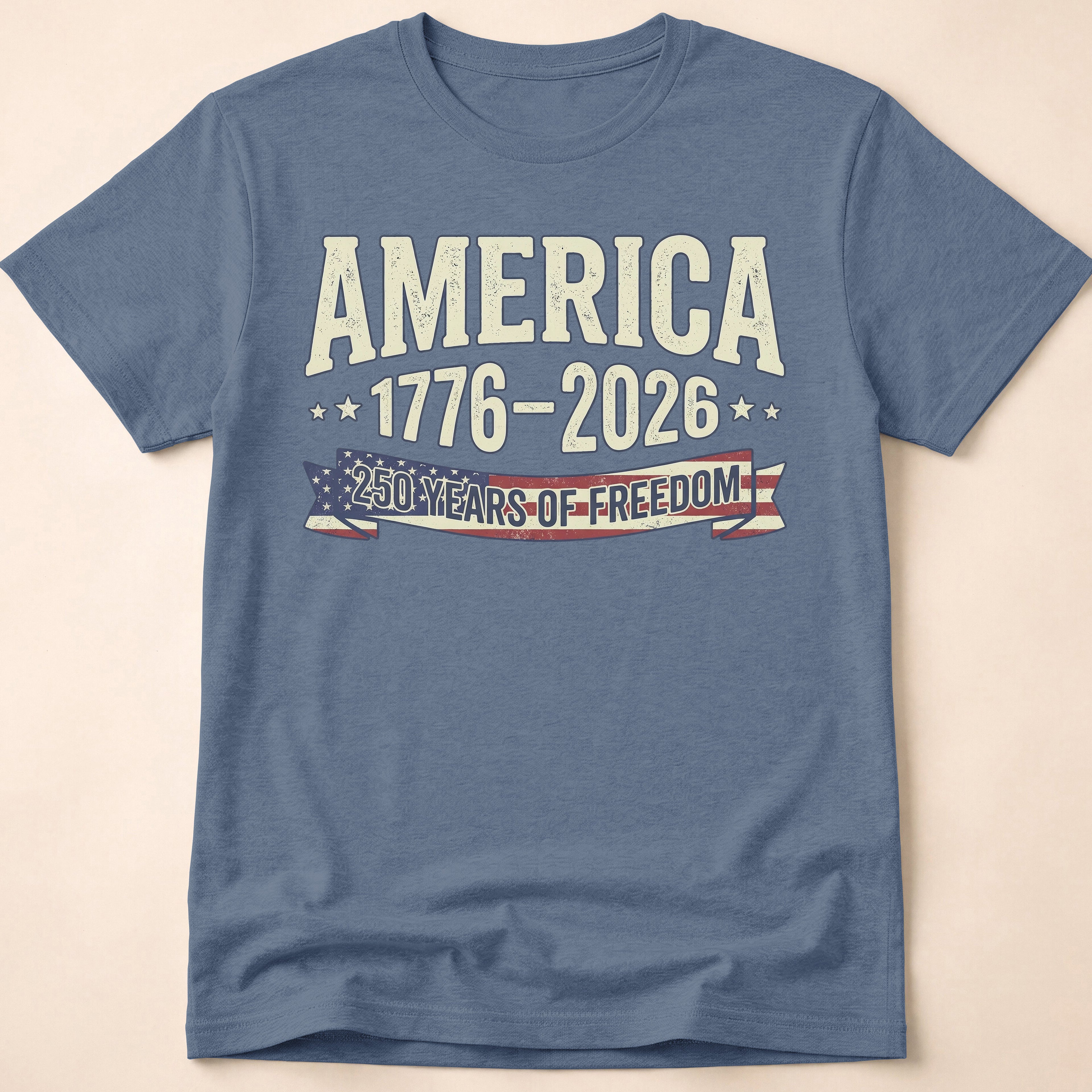 Vintage America 250 Years Of Freedom T-Shirt