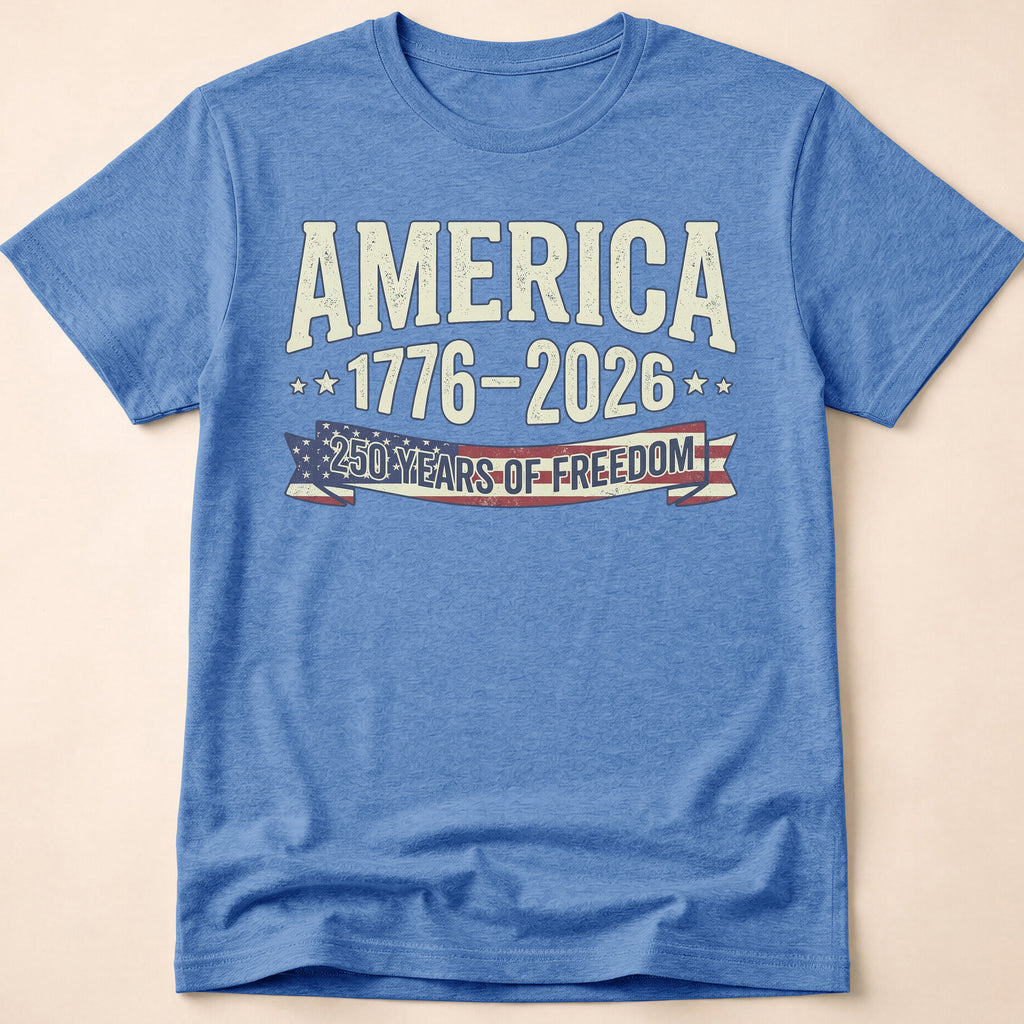 Vintage America 250 Years Of Freedom T-Shirt