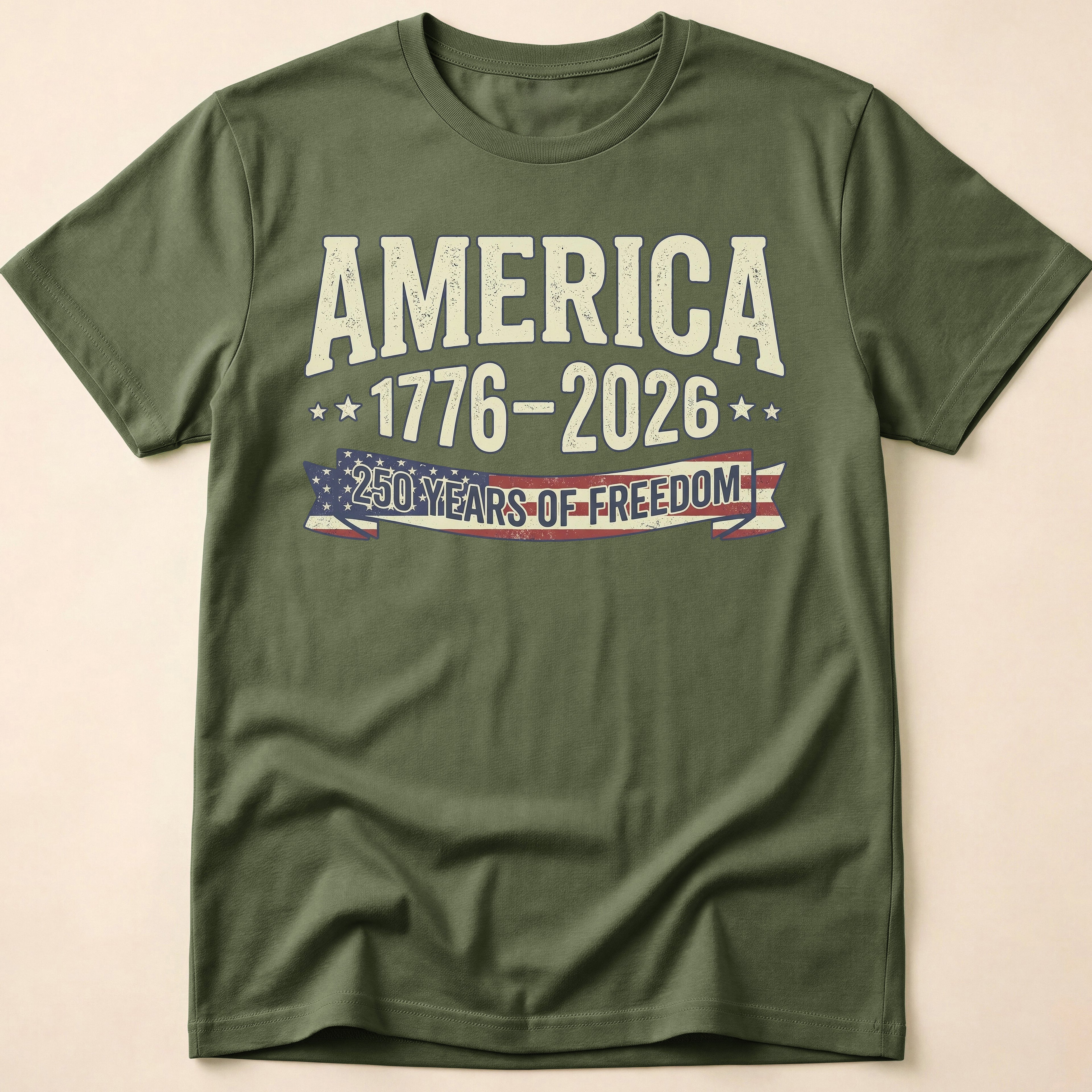 Vintage America 250 Years Of Freedom T-Shirt