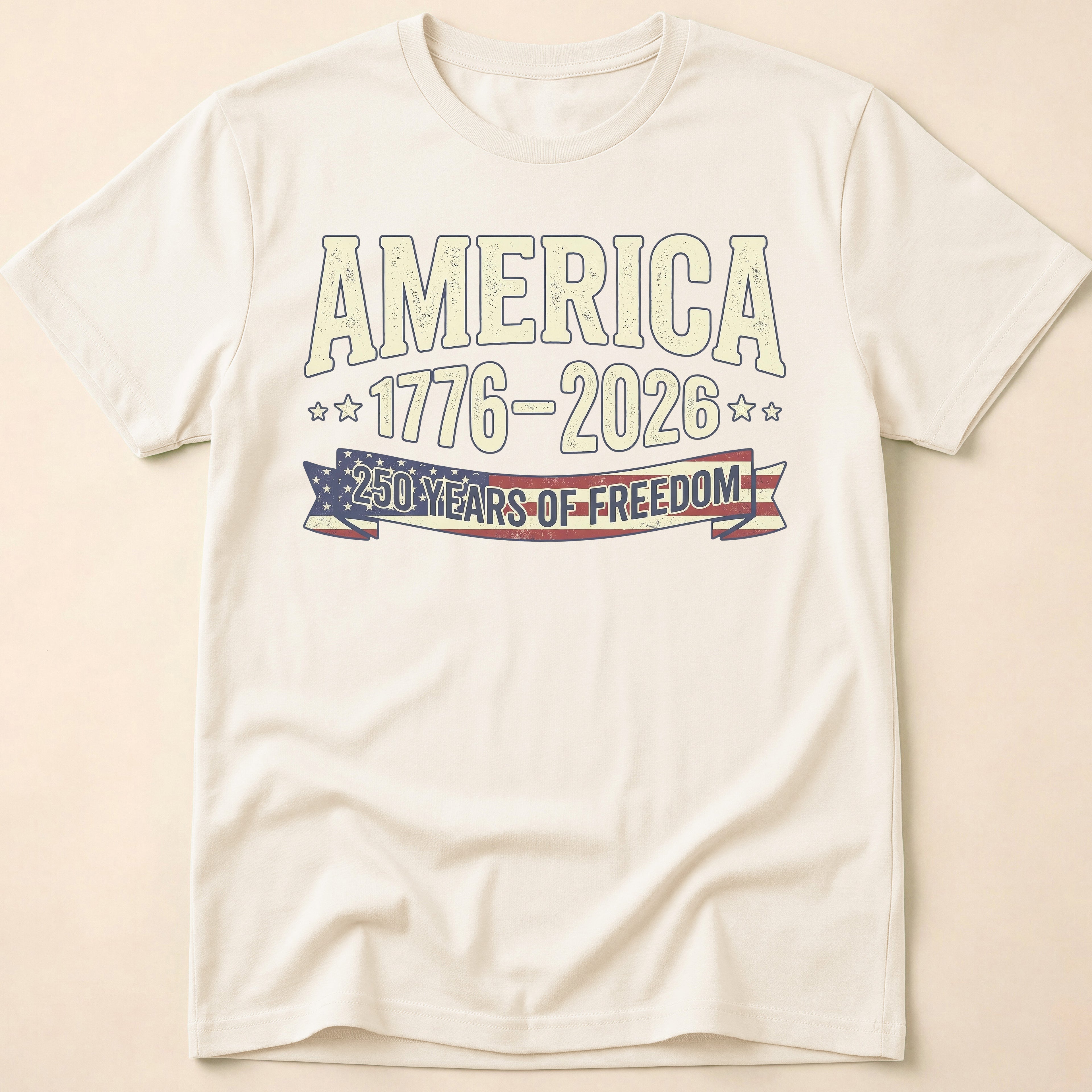 Vintage America 250 Years Of Freedom T-Shirt