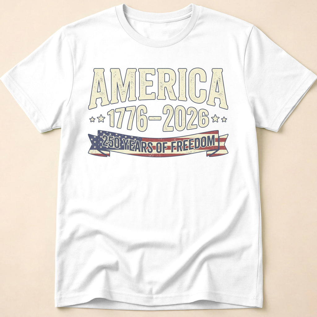 Vintage America 250 Years Of Freedom T-Shirt