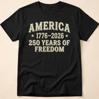 Distressed America 250 Years Of Freedom T-Shirt