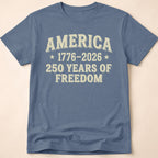 Distressed America 250 Years Of Freedom T-Shirt