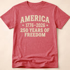 Distressed America 250 Years Of Freedom T-Shirt